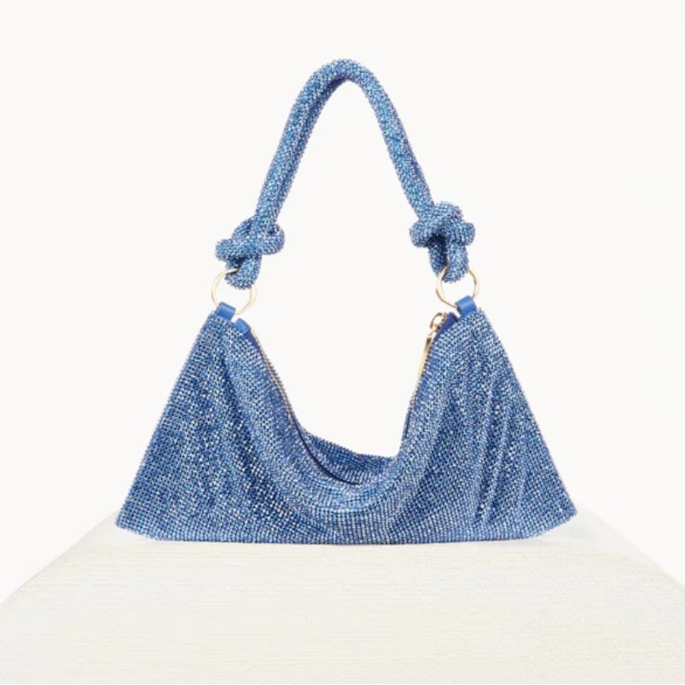 SOLD, DO NOT BUY HERA NANO RHINESTONE SHOULDER BAG - Picture 1 of 6